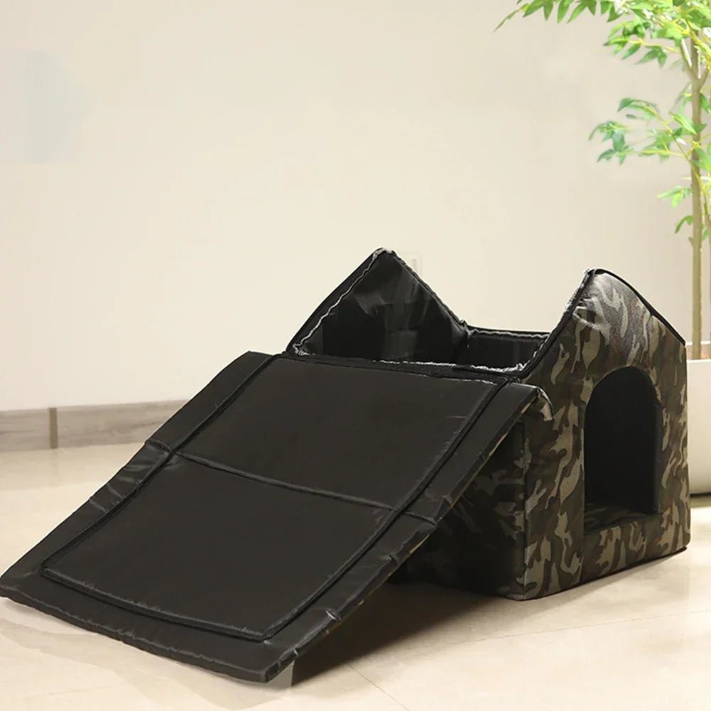Stray cat dog rescue waterproof and warm outdoor tent cat kennel kennel for small and medium-sized pets indoor and outdoor use