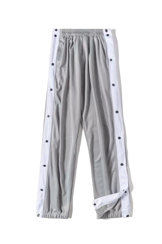 Winter Plus Size Loose-fitting Button Side-opening Pants