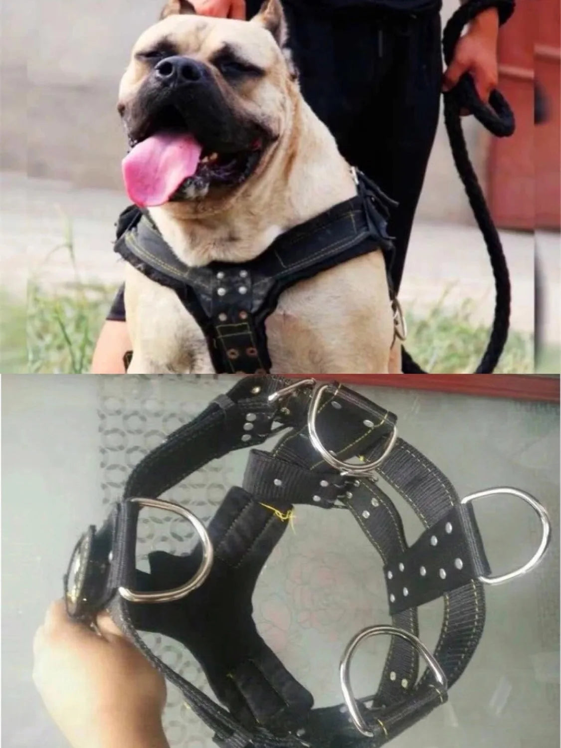 Dog Harness For Large Dog,Pit Bull Dog Harness Large Dog Collar Wholesale Leash Dog Vest Collar Fashion Pet Products Accessories