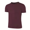 CT0003 Wholesale Men New Fashion Summer Casual Custom logo Polyester Quick Dry Plain Blank T Shirts Blouses