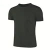 CT0003 Wholesale Men New Fashion Summer Casual Custom logo Polyester Quick Dry Plain Blank T Shirts Blouses