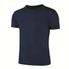 CT0003 Wholesale Men New Fashion Summer Casual Custom logo Polyester Quick Dry Plain Blank T Shirts Blouses