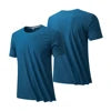 Custom Logo Fitness Nylon Spandex Men's Breathable Quick Dry Sport Short Sleeve Workout Gym Wear Blank Athletic T Shirt
