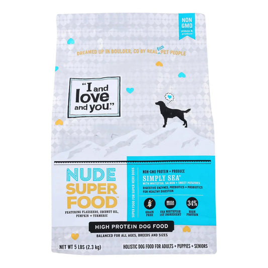 UD2 I and Love and You Grain-Free Cat Food Simply Sea Recipe-Case of 3 5 Lb Bagged Dog Dry Food