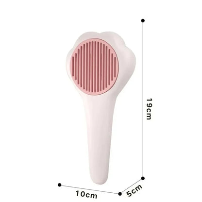 Cute Cat Paw Grooming Brush Pet Massage Comb Hair Removal Tool for Cats Dogs Interactive Puppy Kitten Cleaning Accessories