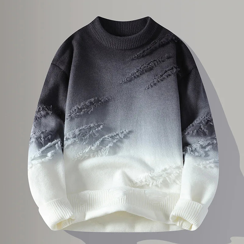 2025 Winter Sweaters for male men thick O-neck sweater men Student youth sweaters autumn Men's wool Casual Knitwear Pullover