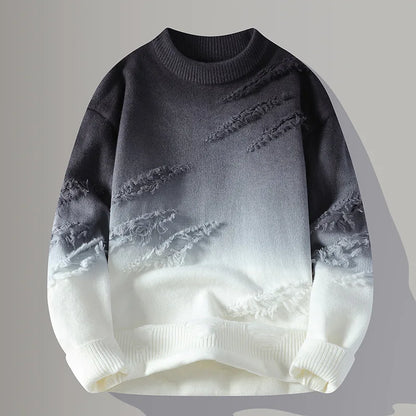 2025 Winter Sweaters for male men thick O-neck sweater men Student youth sweaters autumn Men's wool Casual Knitwear Pullover