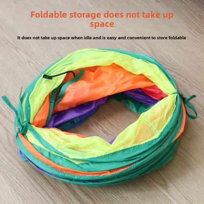 Cat teaser toy - for amusing and relieving boredom of cats. Cat tunnel tent - for creating a small cat passage