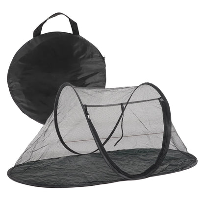 Pet Enclosure Tent Mesh Fabric Breathable Foldable Outside Portable Cat Dog Enclosure Tent for Outdoor Travel