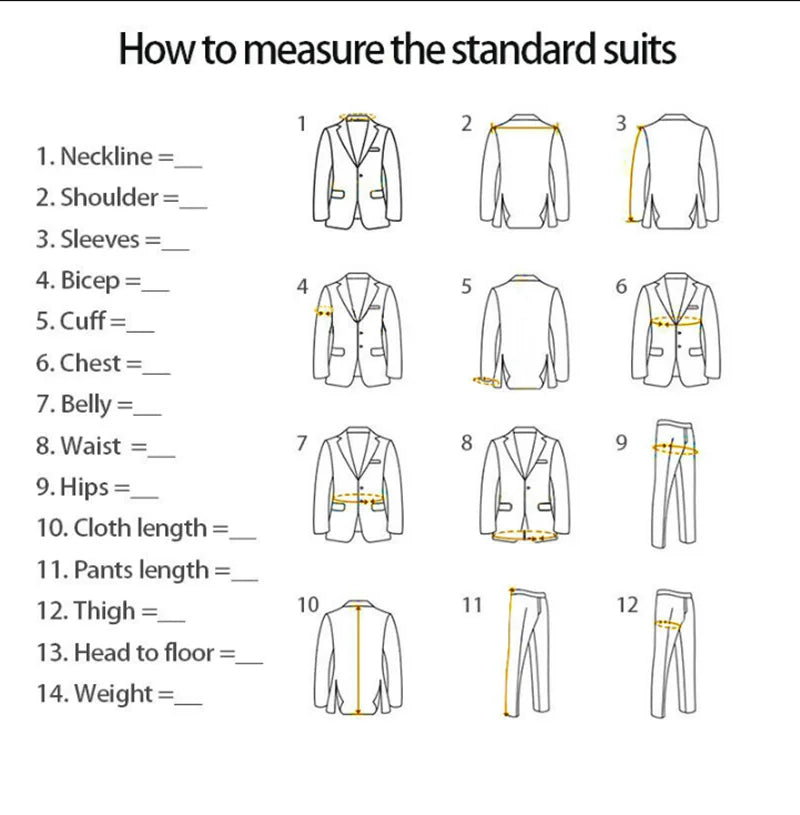 Formal Men's Suits 3 Piece Slim Fit Blazer Vest Pants Groom Tuxedo Suit Wedding Prom Homecoming Men Suits