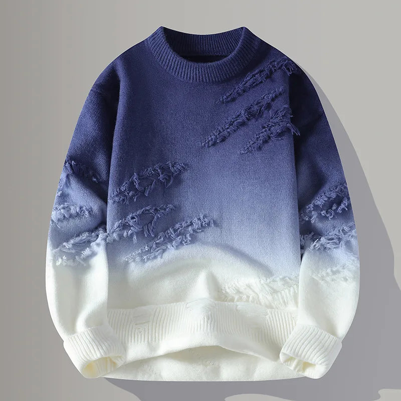 2025 Winter Sweaters for male men thick O-neck sweater men Student youth sweaters autumn Men's wool Casual Knitwear Pullover
