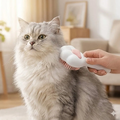 Cute Cat Paw Grooming Brush Pet Massage Comb Hair Removal Tool for Cats Dogs Interactive Puppy Kitten Cleaning Accessories