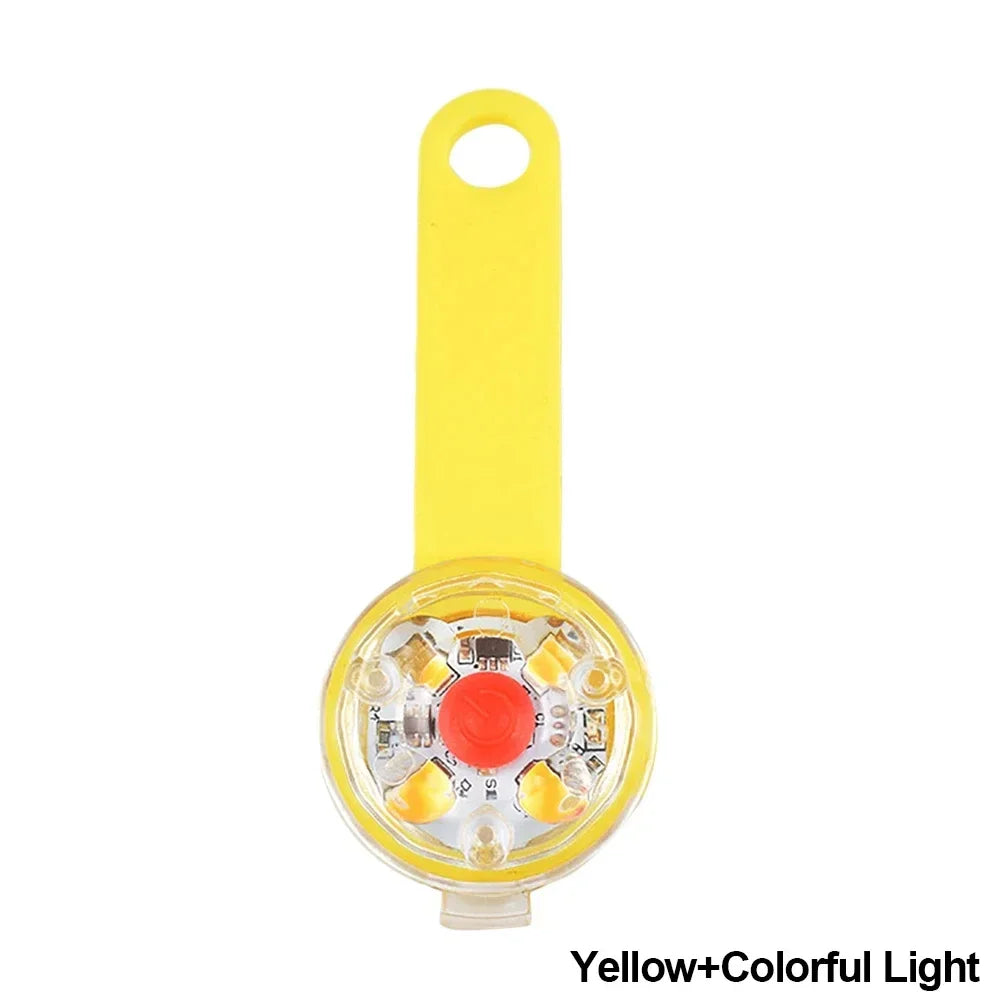 LED Pet Tracking Luminous Pendant Bright Ligh Dogs Collars Dog Wear Loss Weatherproof LED Safety Light USB Rechargeable Safety