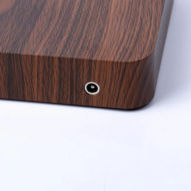 ZK30 Levitating Moon Lamp Night Light Floating 3D Printing LED Moon Lamp with Wooden Base and Magnetic with 3 Colors
