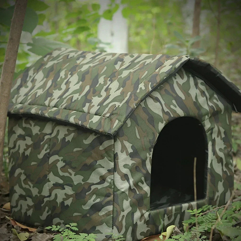 Stray cat dog rescue waterproof and warm outdoor tent cat kennel kennel for small and medium-sized pets indoor and outdoor use