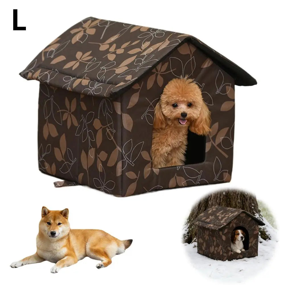 Waterproof Outdoor Pet House Thickened Cat Nest Tent Cabin Pet Bed Tent Cat Kennel Portable Travel Nest Pet Carrier Wholesale