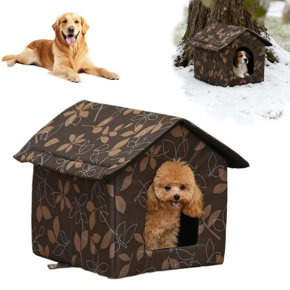 Waterproof Outdoor Pet House Thickened Cat Nest Tent Cabin Pet Bed Tent Cat Kennel Portable Travel Nest Pet Carrier Wholesale
