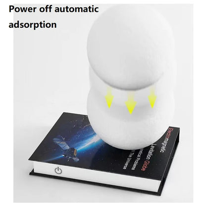 Creative Magnetic Levitation Book Lamp Touch Suspension Moon Night Light Bedroom Bedside Desk Decoration Atmosphere Lamp
