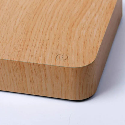 ZK30 Levitating Moon Lamp Night Light Floating 3D Printing LED Moon Lamp with Wooden Base and Magnetic with 3 Colors