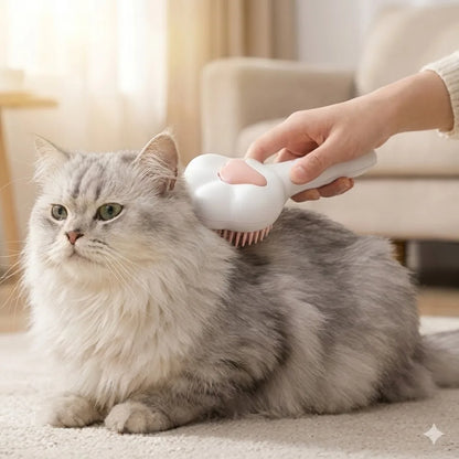 Cute Cat Paw Grooming Brush Pet Massage Comb Hair Removal Tool for Cats Dogs Interactive Puppy Kitten Cleaning Accessories