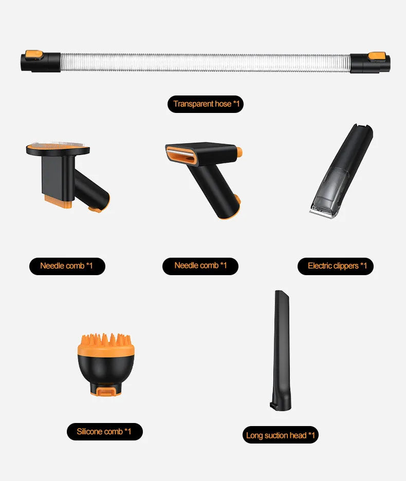 Innovative Dog Grooming Kit Pet Vacuum Cleaner Tool Pet Cleaning Grooming Kits