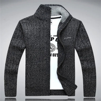 Sweater Male 2020 Wool Cotton Cardigan Autumn Men's Winter Sweater  Kint Wear Knitwear Coats Clothing
