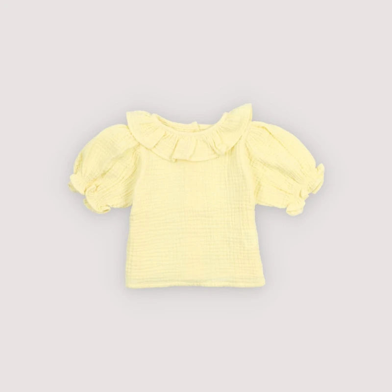 Baby Sets Spring/Summer TNS26 New Girl Printed Short-sleeved T-shirt Shorts Baby Blouse Bloomers Romper