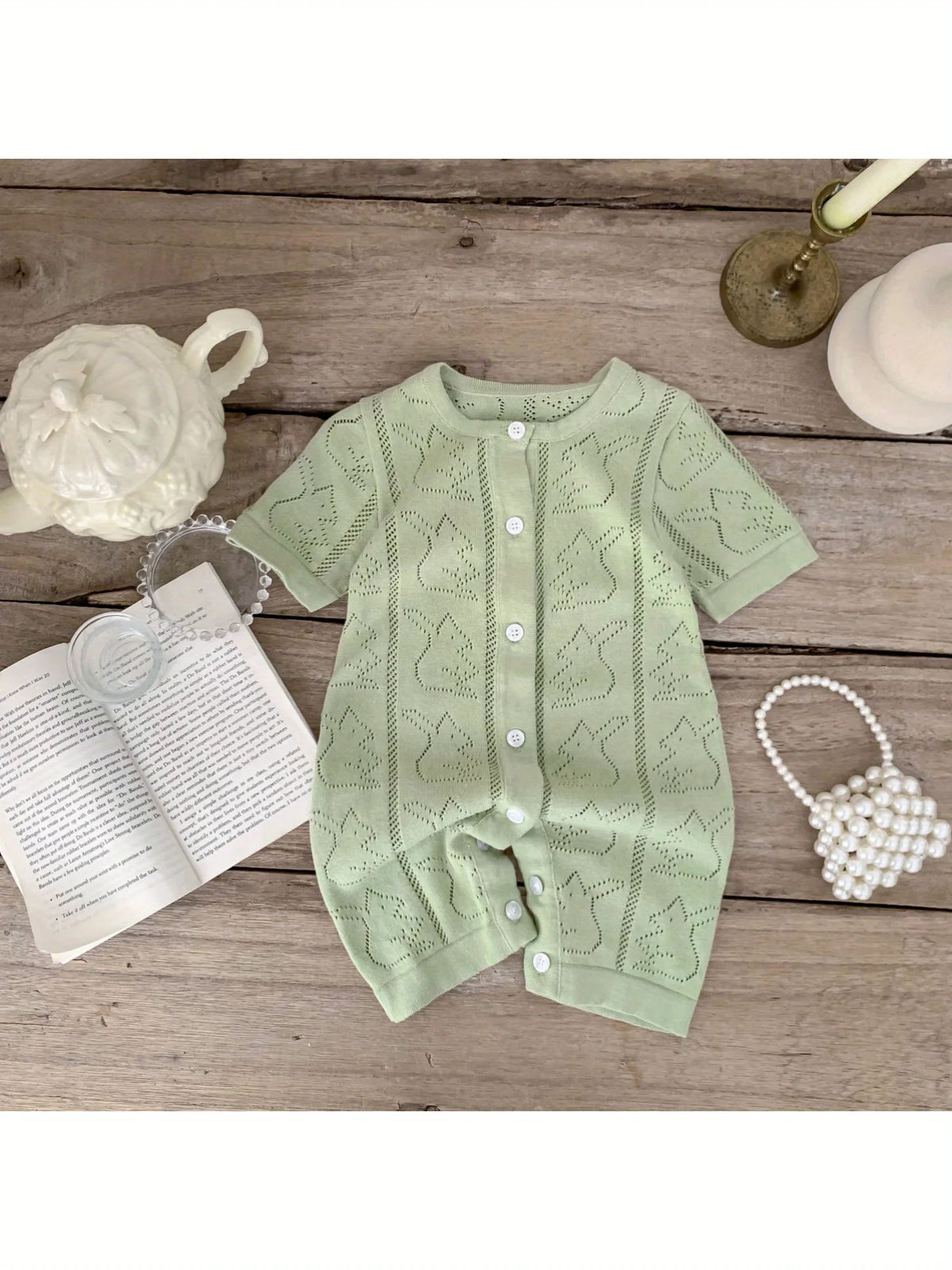 Baby Spring Clothes, Sweaters, Knitwears, Baby Girl's One-Piece Jumpsuit, Newborn Crawling Clothes, Spring & Fall Princess Outing Clothes