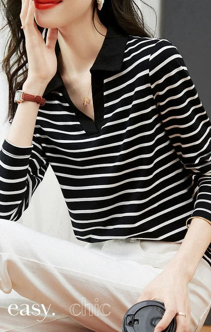 Woman Tshirt 100℅ Cotton With Collar Polo Neck T Shirt for Women New Youthful Clothes Original Casual Tops Clothing Sales Basic