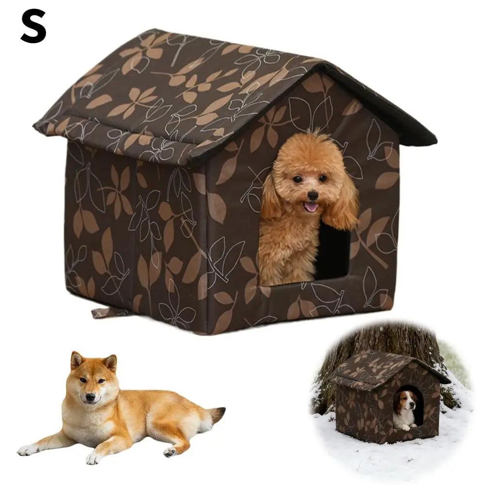 Waterproof Outdoor Pet House Thickened Cat Nest Tent Cabin Pet Bed Tent Cat Kennel Portable Travel Nest Pet Carrier Wholesale