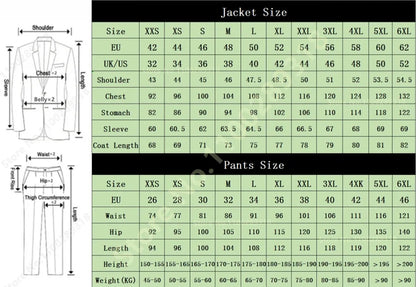 Suits for Men Lilac Stylish 3 Piece Classic Tuxedos Blazer Vest Pants Formal Elegant Male Wedding Groomsman Bespoke