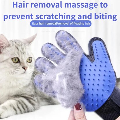 Pet Glove Cat Grooming Glove Cat Hair Deshedding Brush Gloves Dog Comb for Cats Bath Hair Remover Clean Massage Brush For Animal