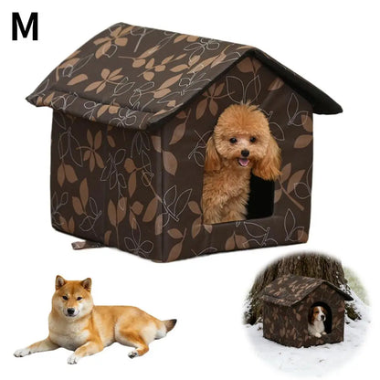 Waterproof Outdoor Pet House Thickened Cat Nest Tent Cabin Pet Bed Tent Cat Kennel Portable Travel Nest Pet Carrier Wholesale