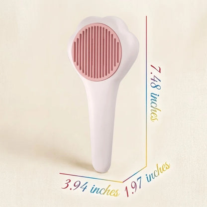 Cute Cat Paw Grooming Brush Pet Massage Comb Hair Removal Tool for Cats Dogs Interactive Puppy Kitten Cleaning Accessories
