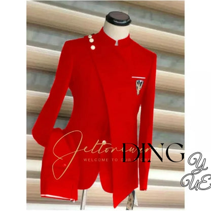 Wedding Suit For Men Set Navy Blue Blazers Formal 2 Pieces Jackets Pants Classic Business Coats Traje Formal Para Hombre