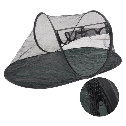 Pet Enclosure Tent Mesh Fabric Breathable Foldable Outside Portable Cat Dog Enclosure Tent for Outdoor Travel