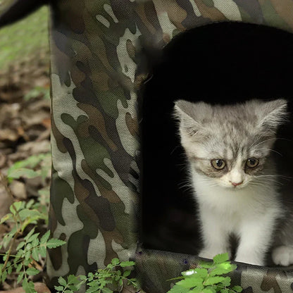 Stray cat dog rescue waterproof and warm outdoor tent cat kennel kennel for small and medium-sized pets indoor and outdoor use