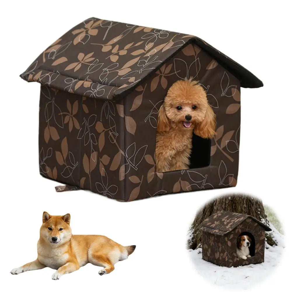 Waterproof Outdoor Pet House Thickened Cat Nest Tent Cabin Pet Bed Tent Cat Kennel Portable Travel Nest Pet Carrier Wholesale