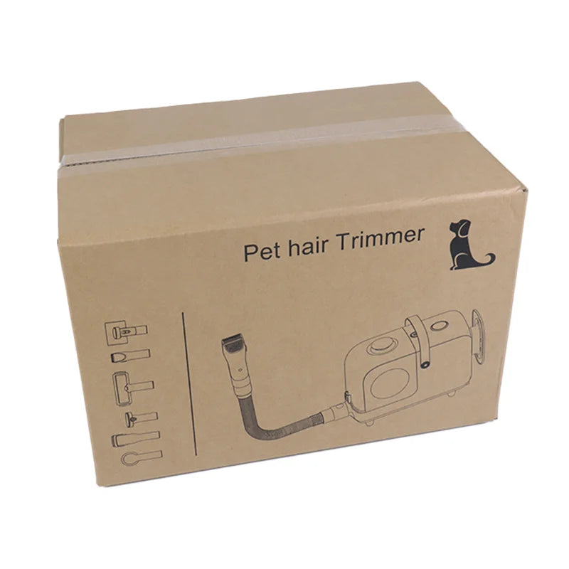Pro Pet Grooming Kit Pet Hair Professional Grooming Clippers with 7 Grooming Tools for Dogs Cats and Other Animals