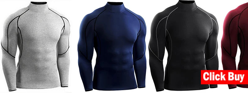 Running Shirts Soccer Shirts Men's Jersey Sportswear Mens Jogging T-Shirts Quick Dry Compression Sport T-Shirt Fitness Gym