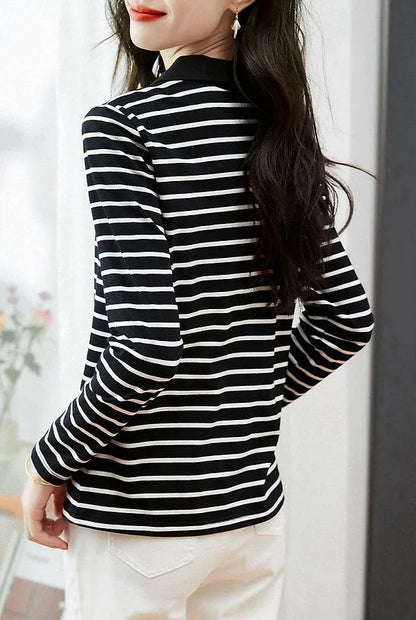 Woman Tshirt 100℅ Cotton With Collar Polo Neck T Shirt for Women New Youthful Clothes Original Casual Tops Clothing Sales Basic