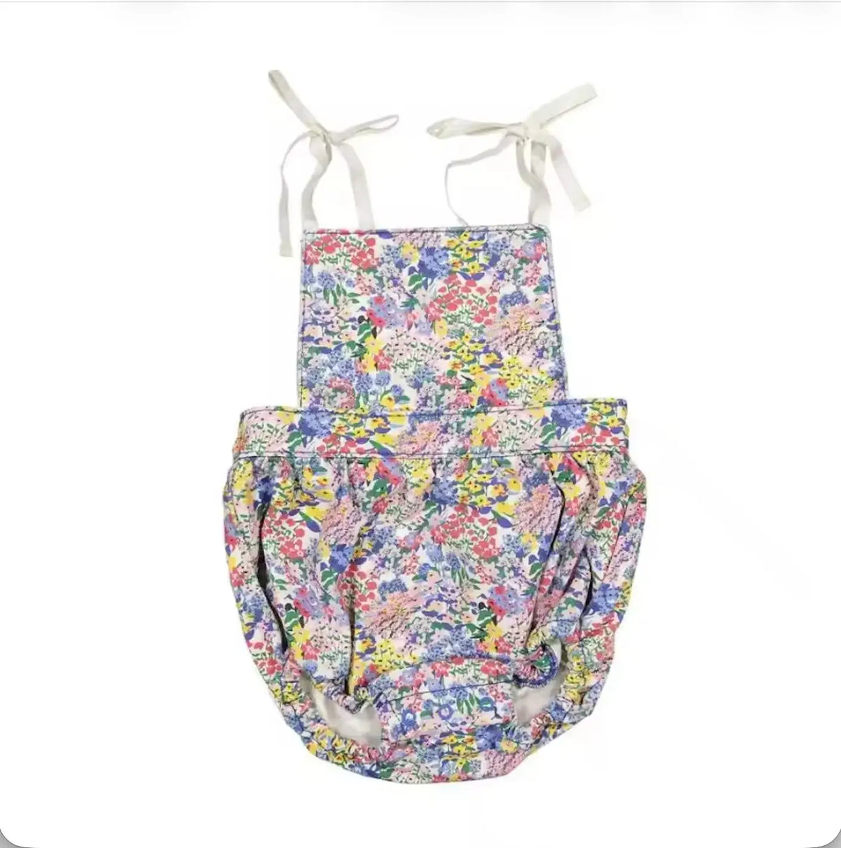 Baby Sets Spring/Summer TNS26 New Girl Printed Short-sleeved T-shirt Shorts Baby Blouse Bloomers Romper