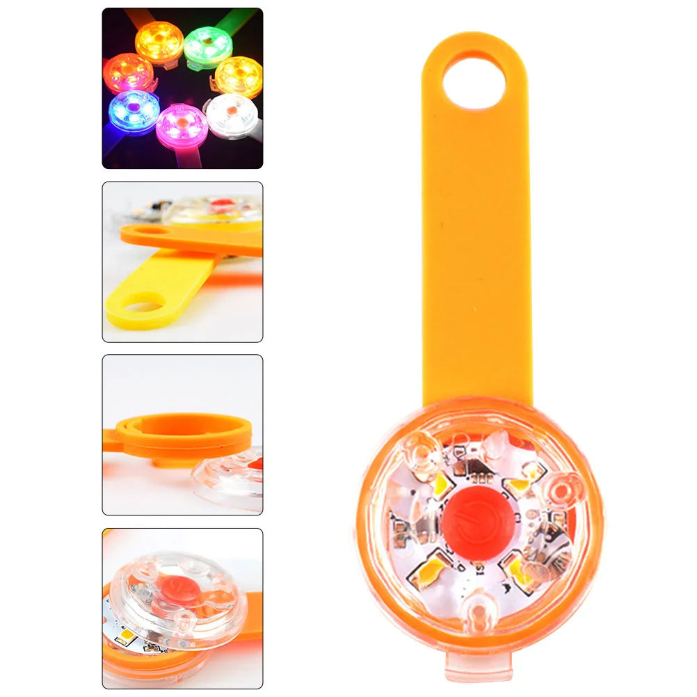LED Pet Tracking Luminous Pendant Bright Ligh Dogs Collars Dog Wear Loss Weatherproof LED Safety Light USB Rechargeable Safety