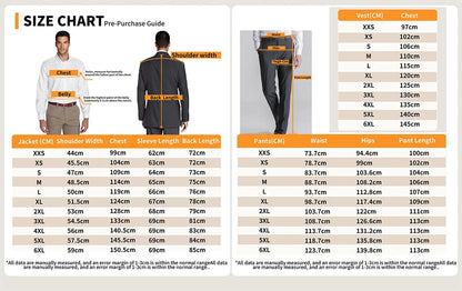 Men's Suit Three-piece Slim Double-breasted Jacket Vest Pants Full Suit Casual Stylish Elegant Comfortable Suit Man Suits Set