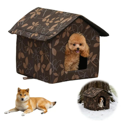 Waterproof Outdoor Pet House Thickened Cat Nest Tent Cabin Pet Bed Tent Cat Kennel Portable Travel Nest Pet Carrier Wholesale