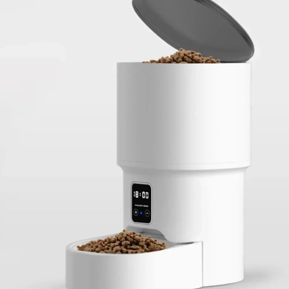 WiFi Automatic Cat Feeder 4L 2.4G Timed Multiple Auto Smart Dog Electric Self Feeding Remote Control Dry Food Basic Dispenser