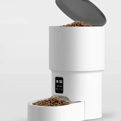 WiFi Automatic Cat Feeder 4L 2.4G Timed Multiple Auto Smart Dog Electric Self Feeding Remote Control Dry Food Basic Dispenser