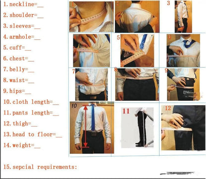 Formal Suit for Mens Business Work Clothes Office Jacket Pants 2-Piece Suit Wedding Groom Tuxedo 2-Button Blazer