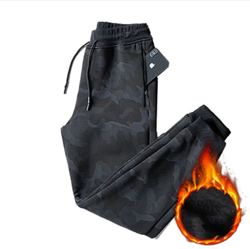 Plus Size Camouflage Sweatpants Loose-fitting Trousers