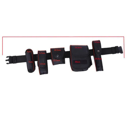 Multi-functional Tactical Belt with Six-piece Set